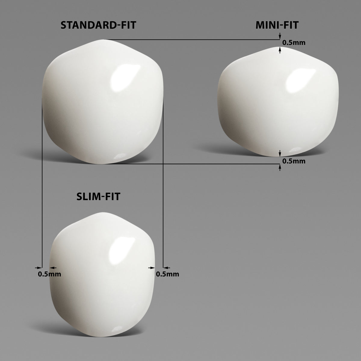 KTR Zirconia Cuspid Crowns image 1
