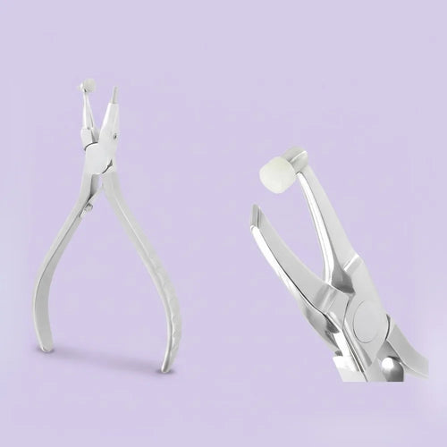 Adhesives remove plier: adhesive removing plier for clearing residual composite from enamel after debonding