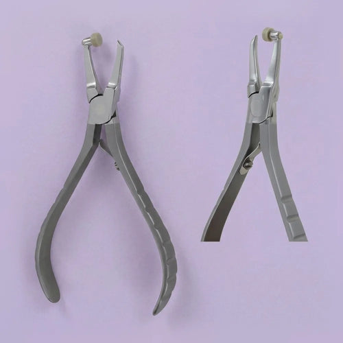 Band removing plier: band removing plier with a protective cushioned tip