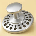 Bondable hole: bondable button with a through hole for direct ligature or elastic attachment