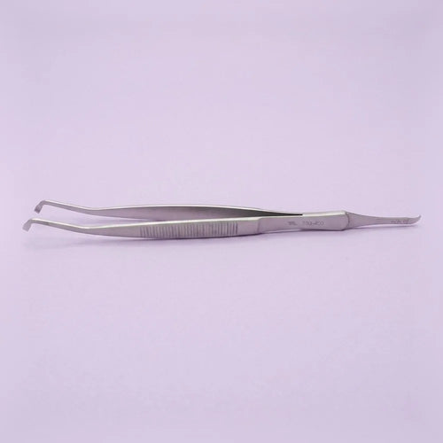 Bracket tweezers(Closed tip): closed-tip bracket placement tweezers offering a firmer grip for handling brackets during direct bonding