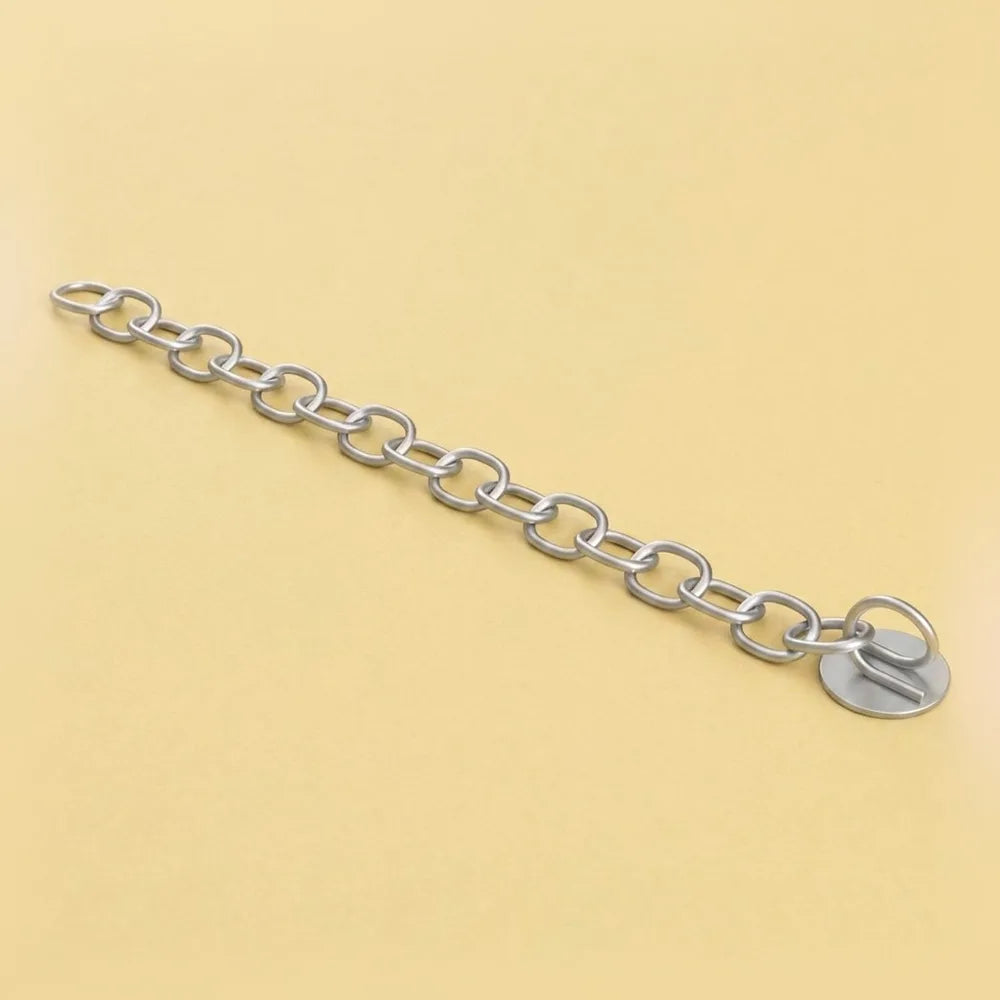 Button chain: bondable button with an attached chain