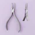 How plier: how plier for holding archwire and auxiliaries during ligation