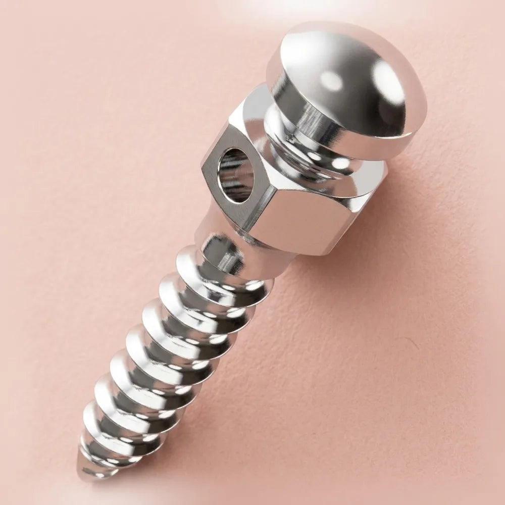 Round head type orthodontic mini screw