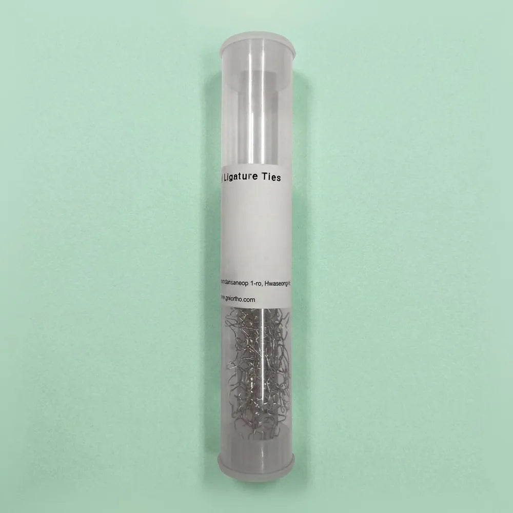 Stainless Steel Ligature Ties: preformed stainless steel ligature ties in 0.010 and 0.012 gauges