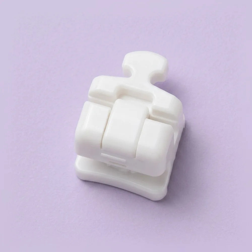 Venus-P 2 Bracket: passive self-ligating ceramic bracket that keeps the slot fully open at smaller wire sizes for lower-friction early…